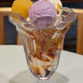 サンマルクカフェ スイートポテト＆紫芋のパフェ 商品写真 1枚目