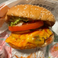 バーガーキング ダブルワッパーチーズジュニア 商品写真 1枚目