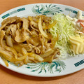 日高屋 生姜焼き定食 商品写真 1枚目