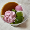 セブン-イレブン さくらと宇治抹茶の和パフェ 商品写真 5枚目