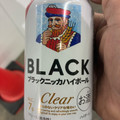 ニッカ ブラックニッカクリアハイボール缶 商品写真 5枚目