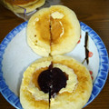 ヤマザキ ふわもち食感のパンケーキ 北海道産小豆のつぶあん＆マーガリン 2個入 商品写真 4枚目