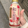 アサヒ 和の紅茶 苺ミルクティー 商品写真 4枚目