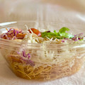 ローソン 1食分の野菜が摂れる パリパリ麺のサラダ 商品写真 3枚目