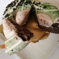ローソン Uchi Cafe’ SWEETS 冷やして食べるドーナツ 小倉クリーム＆抹茶 商品写真 3枚目