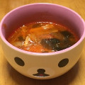 明治 まるごと野菜 韓国風春雨キムチスープ 商品写真 3枚目