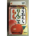 雪印メグミルク すりおろし りんご＆もも 商品写真 1枚目