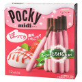 江崎グリコ ポッキーミディ ぽってり濃厚いちごラテ 商品写真 1枚目