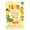 明治 果汁グミ とろけるふたつの果実 オレンジ＆レモン 商品写真 2枚目