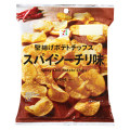 セブン＆アイ セブンプレミアム 堅揚げポテトチップス スパイシーチリ味 商品写真 1枚目