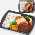 ファミリーマート BIGハンバーグ弁当 チーズ＆デミソース 商品写真 1枚目