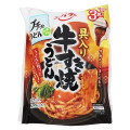 エバラ プチッとうどんプラス 具入り牛すき焼うどん 商品写真 2枚目