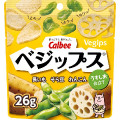 カルビー ベジップス 長いもそら豆れんこん 商品写真 2枚目