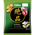 カルビー 絶品かっぱえびせん 浜御塩とわさび味 商品写真 1枚目