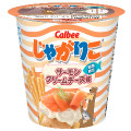 カルビー じゃがりこ サーモンクリームチーズ味 商品写真 1枚目