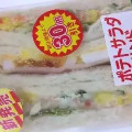 ローソンストア100 ポテトサラダサンド 商品写真 1枚目