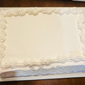 コストコ クォーターホワイトシートケーキ 商品写真 1枚目