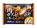 あけぼの 肉ガブッと！ぶ厚いとんかつ 袋6個