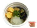高知県産なすと揚げ豆腐のみぞれスープ