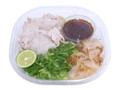 すだちとおろしポン酢の豚しゃぶうどん