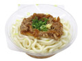 出汁の旨み広がる冷かけ肉うどん