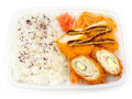 2種盛り チーズチキンカツ弁当