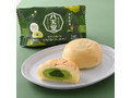 冷やして食べるとろけるくりーむパン 出雲抹茶