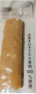 「トライデントシーフード・ジャパン お魚たんぱくスティック チーズ明太子味 60g」のクチコミ画像 by 毎日が調整日さん