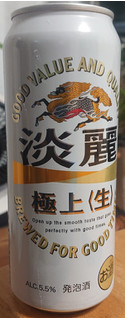 「KIRIN 淡麗極上 生 缶500ml」のクチコミ画像 by tddtakaさん