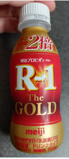 「明治 プロビオヨーグルトR‐1 ドリンクタイプ The GOLD 低糖・低カロリー ボトル112g」のクチコミ画像 by ぎんなんさん