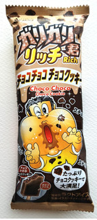 「赤城 ガリガリ君リッチチョコチョコチョコクッキー 袋100ml」のクチコミ画像 by にゅーんさん