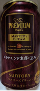 「サントリー ザ・プレミアム・モルツ マスターズドリーム ダイヤモンド麦芽の恵み 350ml」のクチコミ画像 by もぐちゃかさん