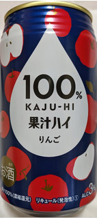 「富永貿易 100％カジューハイ りんご 缶340ml」のクチコミ画像 by もぐちゃかさん