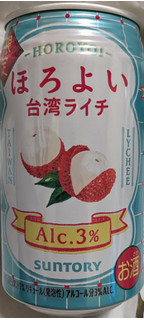 「サントリー ほろよい 台湾ライチ 缶350ml」のクチコミ画像 by もぐちゃかさん