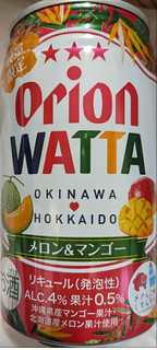 「オリオン WATTA メロン＆マンゴー 350ml」のクチコミ画像 by もぐちゃかさん