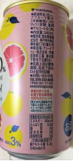 「富永貿易 100％カジューハイ ピンクグレープフルーツ 缶340ml」のクチコミ画像 by もぐちゃかさん