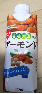 「スジャータめいらく 有機大豆使用 アーモンド 豆乳飲料 パック330ml」のクチコミ画像 by おうちーママさん