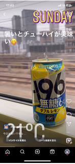 「サントリー ‐196無糖 ダブルレモン 缶350ml」のクチコミ画像 by ビールが一番さん