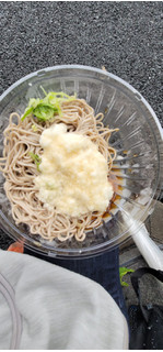 「セブン-イレブン 豊かな風味！冷しとろろ蕎麦」のクチコミ画像 by タケダさん