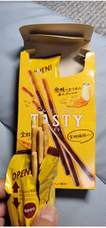「江崎グリコ ポッキー TASTY 箱2袋」のクチコミ画像 by タケダさん