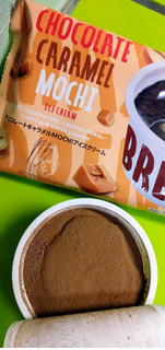 「セブン-イレブン マックス ブレナー チョコレートキャラメルMOCHIアイスクリーム 袋115ml」のクチコミ画像 by minorinりん さん
