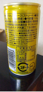 「青森県農村工業農業協同組合連合会 アオレン りんごジュース密閉搾り 缶195g」のクチコミ画像 by minorinりん さん