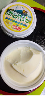 「名水アイス 瀬戸内レモンクリームチーズアイス カップ110ml」のクチコミ画像 by minorinりん さん