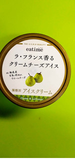「eatime ラ・フランス香るクリームチーズアイス カップ122ml」のクチコミ画像 by minorinりん さん