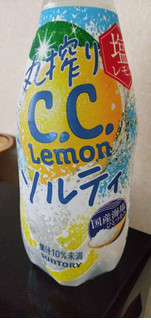 「サントリー C.C.レモン ソルティ ペット420ml」のクチコミ画像 by minorinりん さん