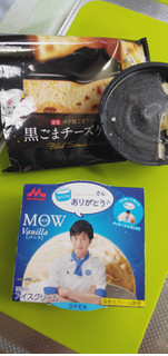 「小島屋乳業製菓 謹製 コク旨ごまアイス 黒ごまチーズケーキ 袋100ml」のクチコミ画像 by minorinりん さん