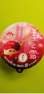 「森永 蜜と雪 いちご カップ140ml」のクチコミ画像 by minorinりん さん