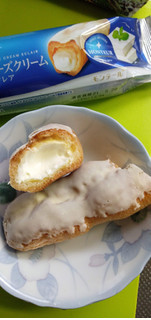 「モンテール 小さな洋菓子店 チーズクリームエクレア 袋1個」のクチコミ画像 by minorinりん さん