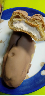 「モンテール 小さな洋菓子店 イタリアマロンのエクレア 袋1個」のクチコミ画像 by minorinりん さん