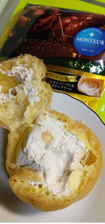 「モンテール 小さな洋菓子店 イタリアマロンのシュークリーム 袋1個」のクチコミ画像 by minorinりん さん